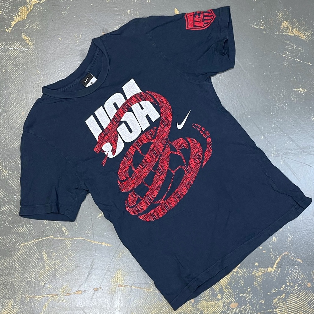 Nike US Soccer Shirt 363860-451 USA Small World Cup Olympics USWNT USMNT